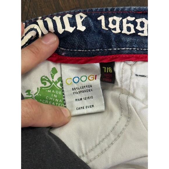 Vintage y2k Women's Coogi Low-rise Flare Jeans Size 7/8 - Picture 6 of 9